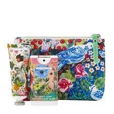Myrtle Woods Cosmetic Pouch With Hand Cream & Spra