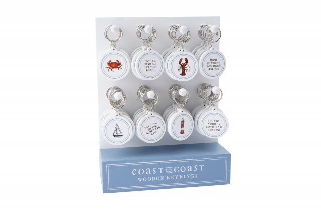 Caroline Gardner Abstract Botanical Dog Keyring
