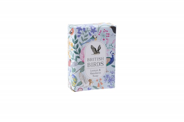 British Birds Blue Lemon & Mandarin Soap