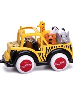 Viking Toys Classic Jumbo Safari Truck With Guide & Animals