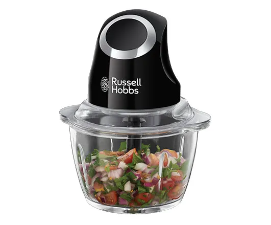 Russell Hobbs Desire Matt Black Mini Chopper