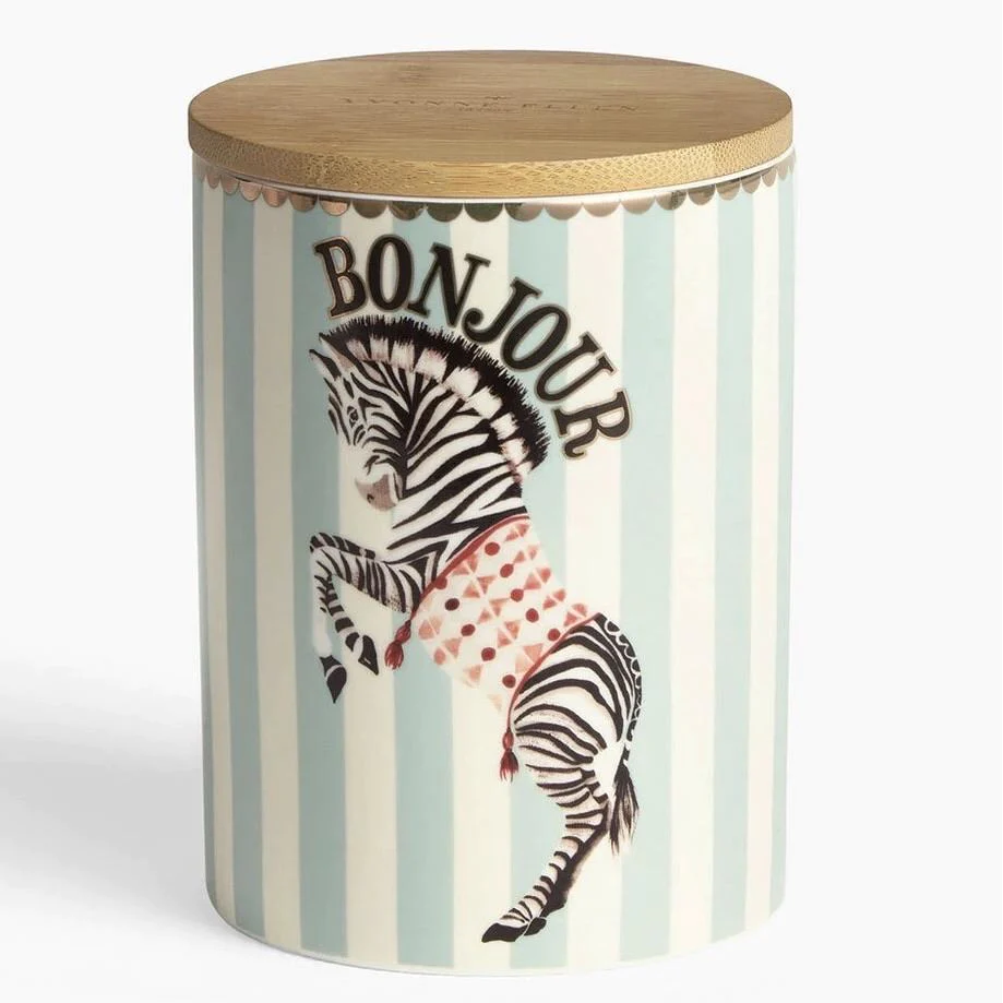 Yvonne Ellen Medium Storage Jar Zebra