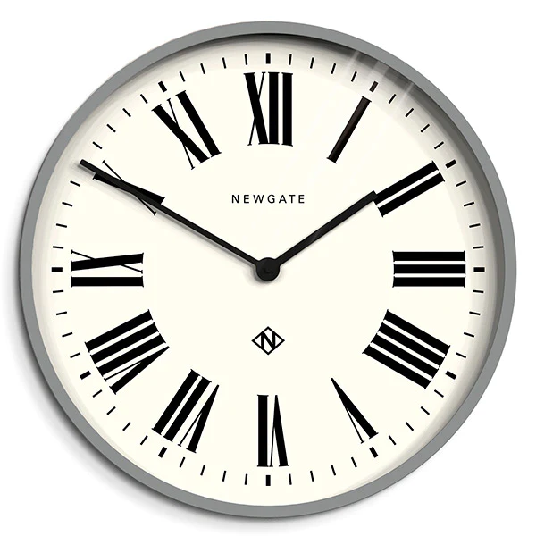 Newgate Number One Italian Wall Clock - Posh Grey