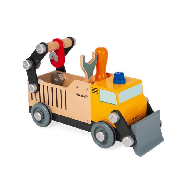 Janod Brico Kids DIY Construction Truck