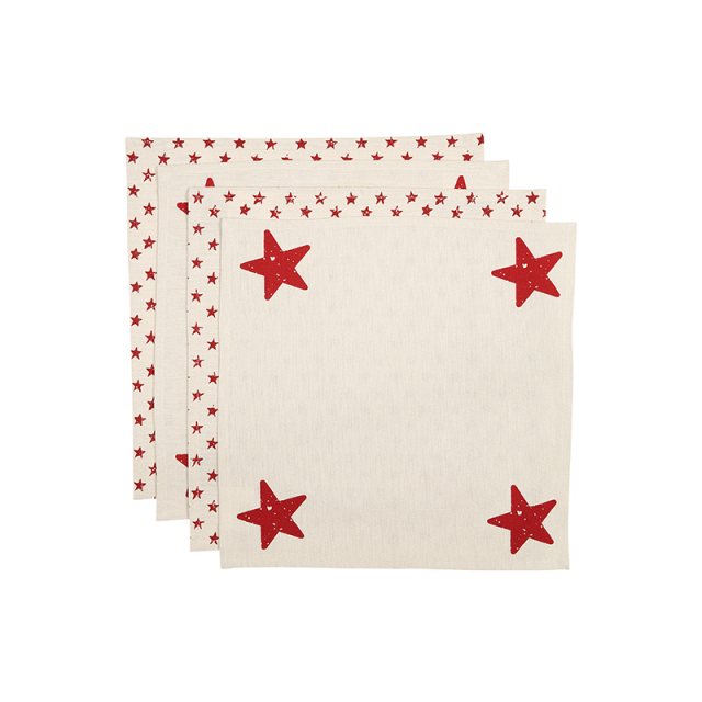 Dexam Star S/4 Napkins