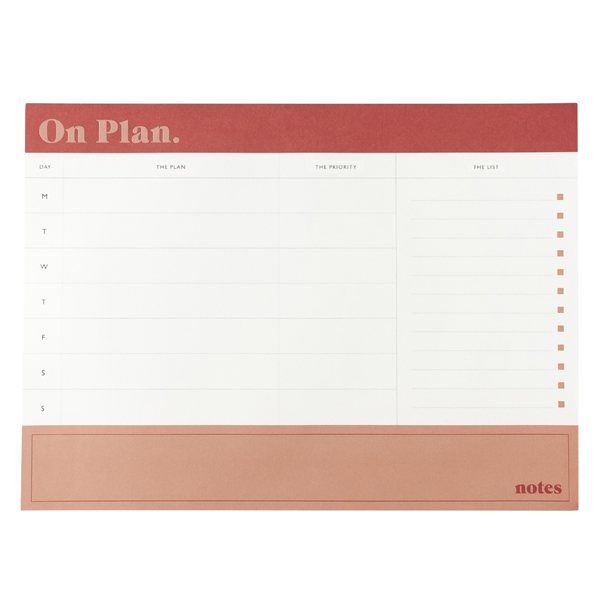 Alice Scott Alice Scott Weekly Desk Planner Pad