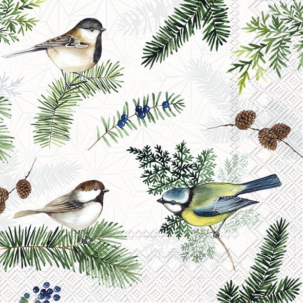 IHR Napkins Maisie's Friends White