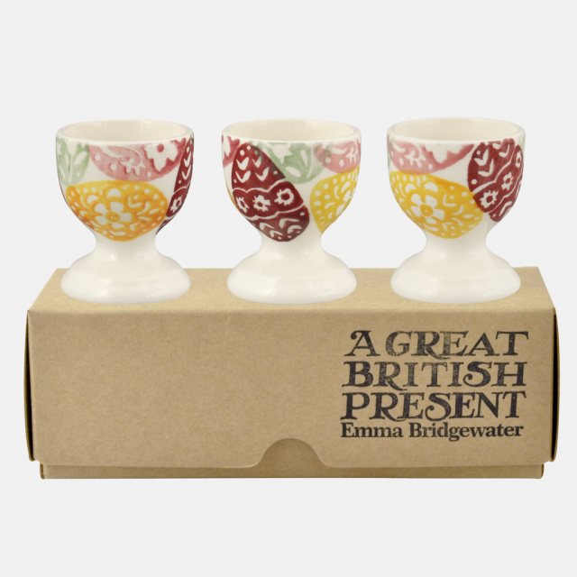 Emma Bridgewater Easter Eggs Set of 3 Egg Cups