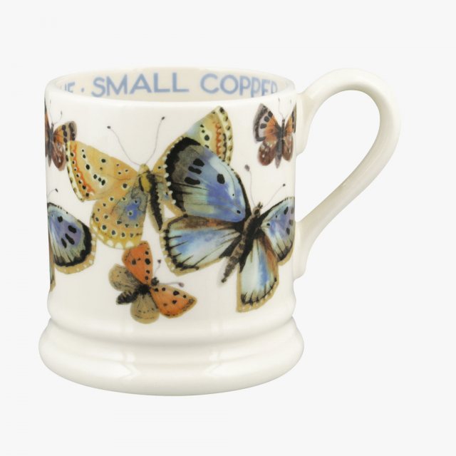 Emma Bridgewater Common Blue Butterfly 1/2 Pint Mug
