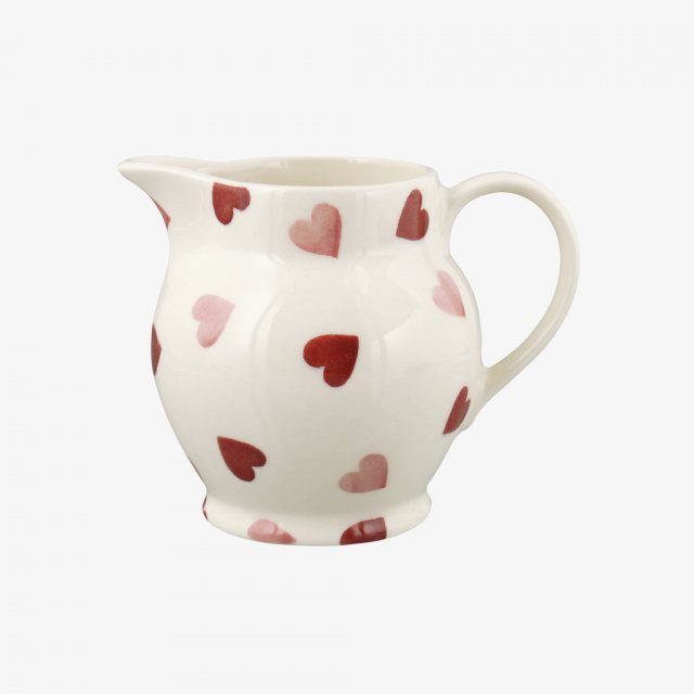 Emma Bridgewater Pink Hearts 1/2 Pint Jug