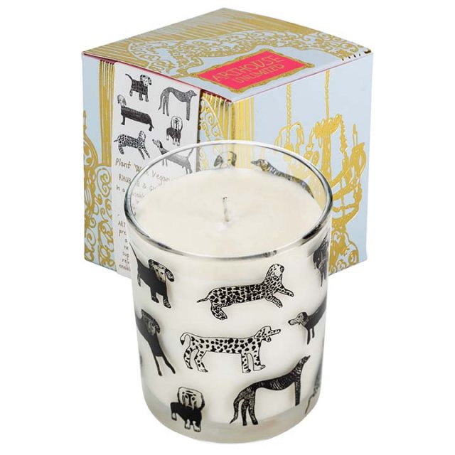 Arthouse Unlimited Dogalicious Plant Wax Candle (Rhubarb and Ginger)