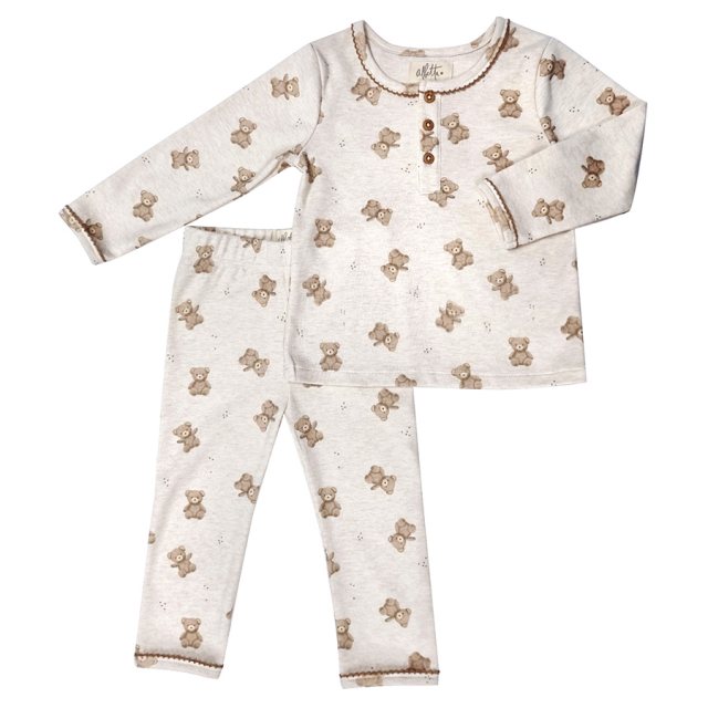 Albetta Printed Teddy Bear Pyjamas 6-12 months