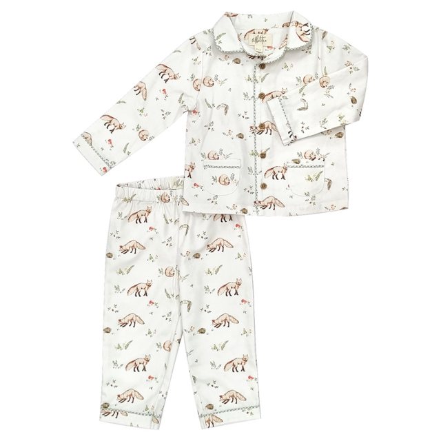 Albetta Printed Woodland Brushed Pyjamas 6-12months