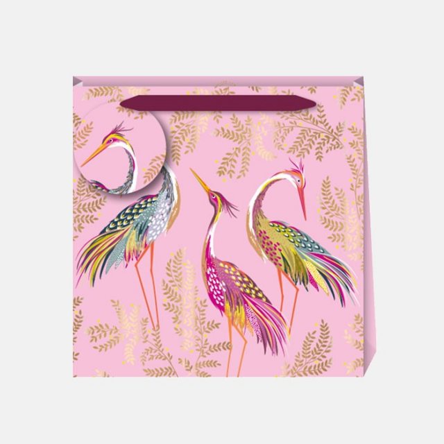 Sara Miller Dancing Cranes Medium Bag