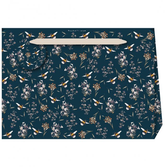 Toasted Crumpet Bee & Honeysuckle Noir Shopper Gift Bag