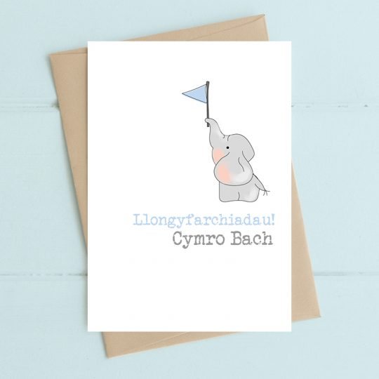 Llongyfarchiadau Cymro Bach