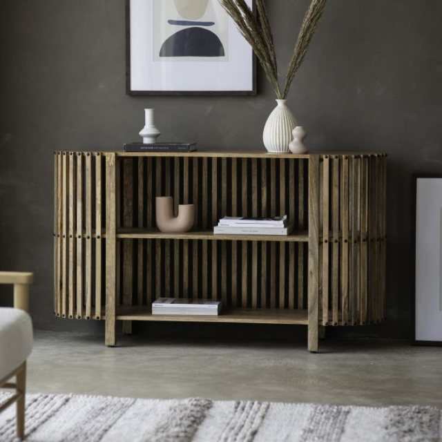 WYDDFA Slatted Console Table