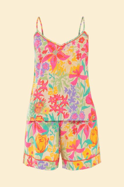 Powder Cami Springtime Wildflowers in Coconut Pyjamas