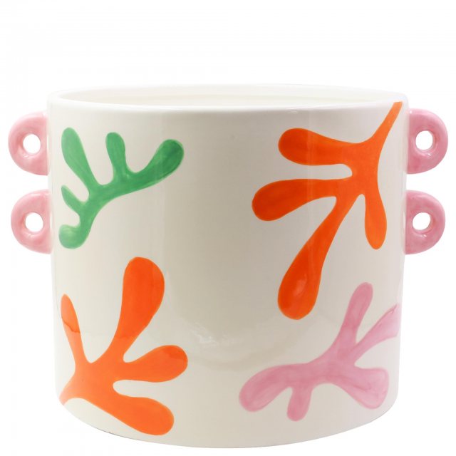 Que Rico Plant Pot Enrique Colourful Corals