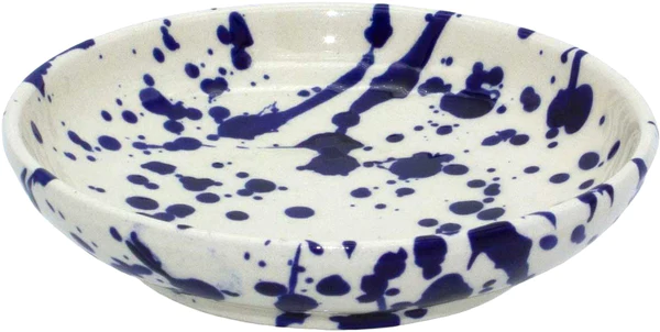 Ivanros Blue Splatter Tapas Dish