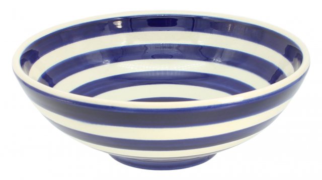 Cobalt Swirl Pasta Bowl