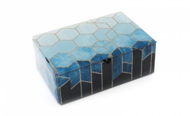 Glitter Mosaic Trinket Box