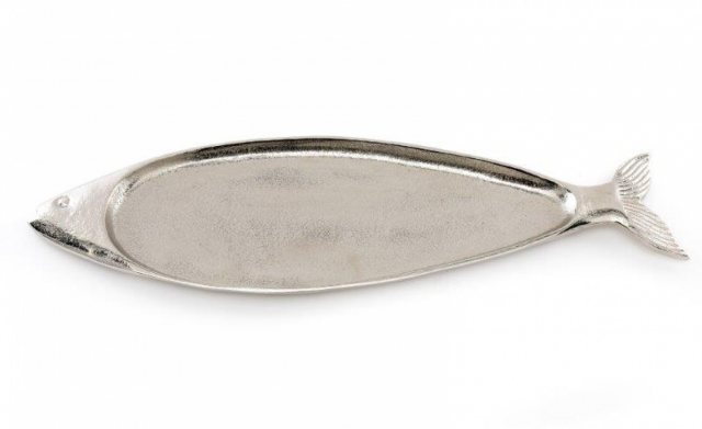 Silver Fish Shaped Tray