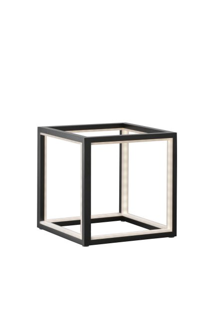 Nordium Cubed Black Table Lamp - Small