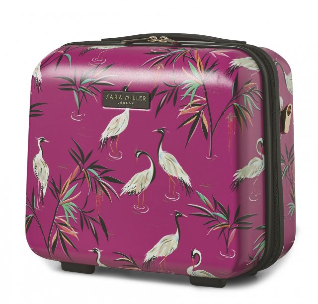 Sara Miller Pink Heron Vanity Case | At Portmeirion Online