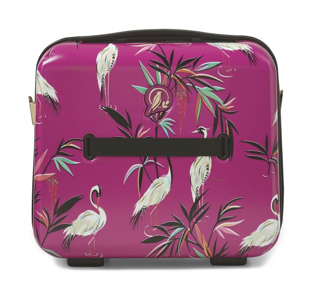 Sara Miller Pink Heron Vanity Case | At Portmeirion Online
