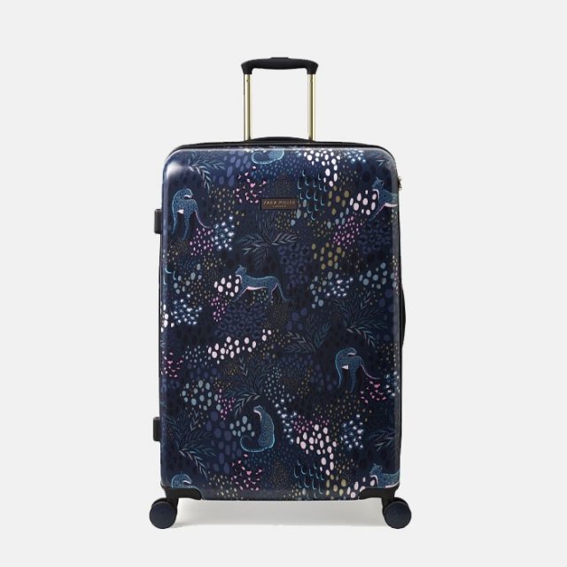 Sara Miller Midnight Cheetah Large Case