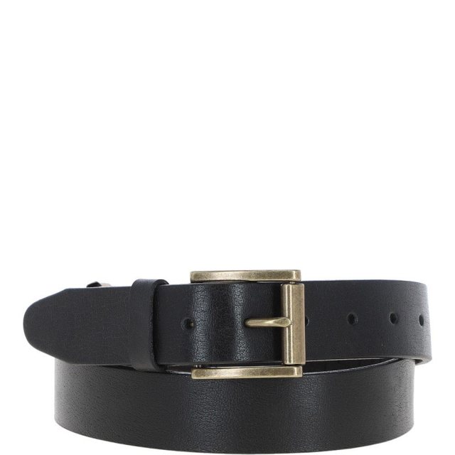 Ashwood Mens Leather Belt - Black