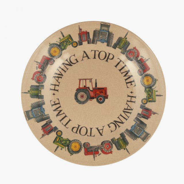 Emma Bridgewater Tractors Rice Husk Plate