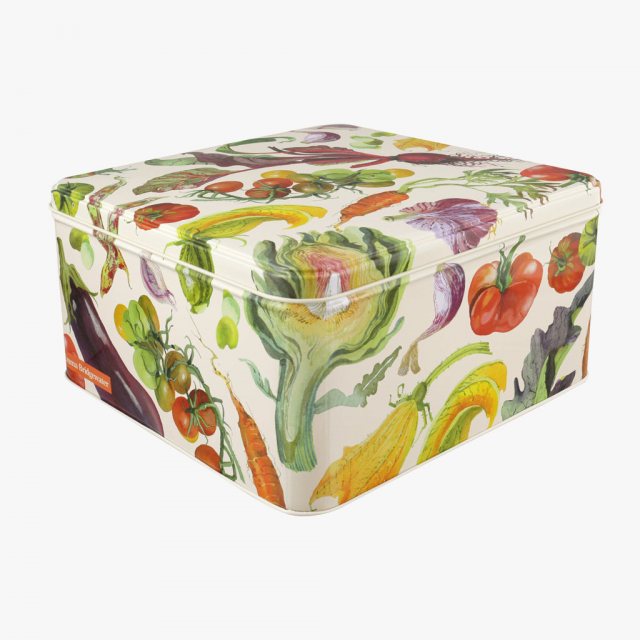 Emma Bridgewater Vegetable Garden Large Square Tin