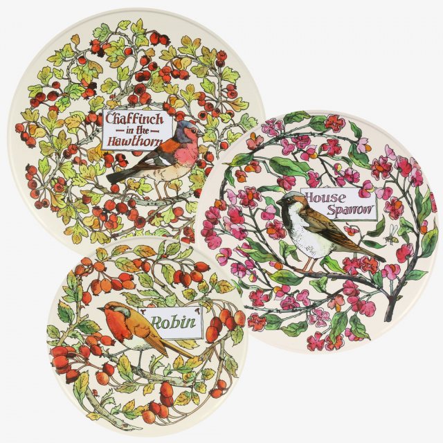 Emma Bridgewater Birds In Hedgerow Set of 3 Round Cake Tins