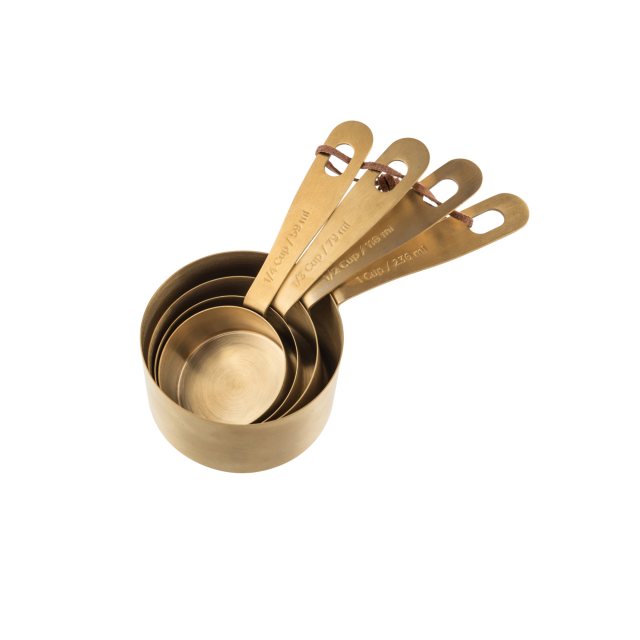 The Kitchen Pantry Brass Measuring Cups