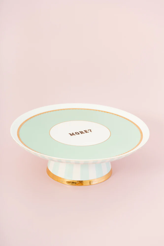 Yvonne Ellen Slogan Footed Cake Stand