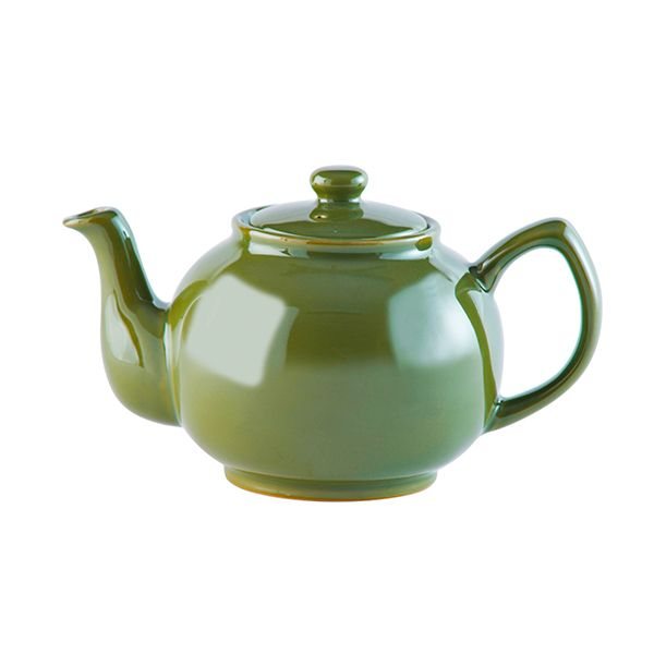 Brights Olive Green Teapot