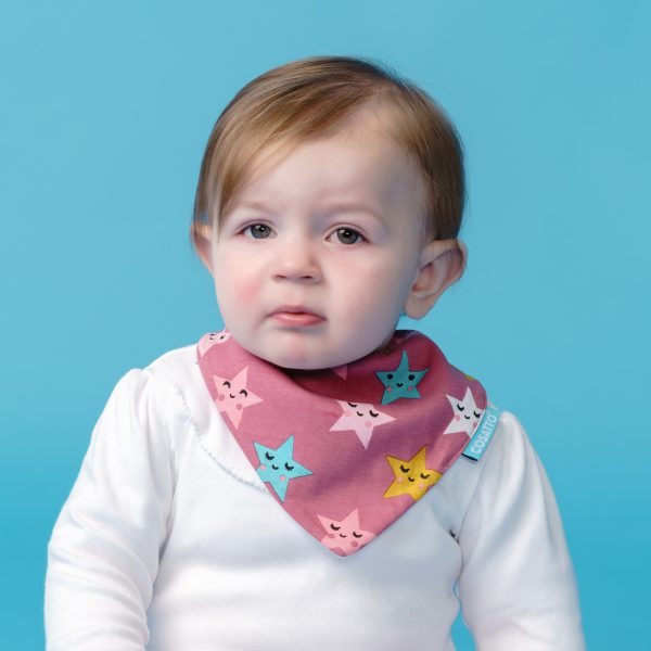 Ziggle Cosatto Happy Stars Waterproof Dribble Bib