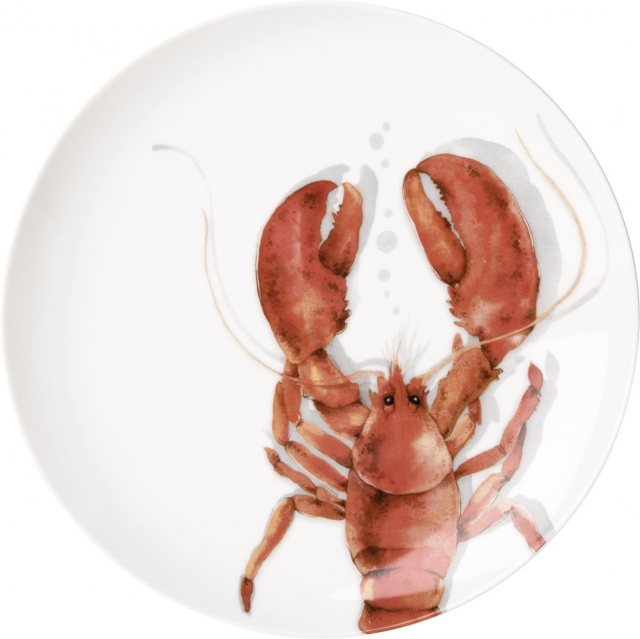 IHR Lobster Coral Plate