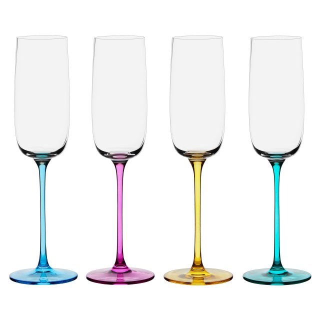 Anton Studio Designs Gala Champagne Flutes Set of 4