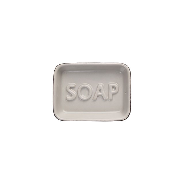 T&G Ocean Soap Dish Grey
