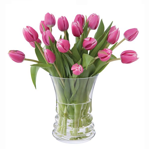 Dartington Crystal Wibble Wide Vase