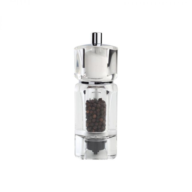 Cubic 2 in 1 Combi Pepper Mill & Salt Shaker