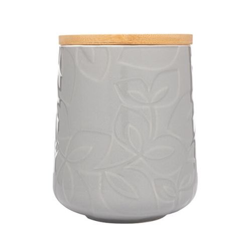 Catherine Lansfield Inga Storage Jar Grey