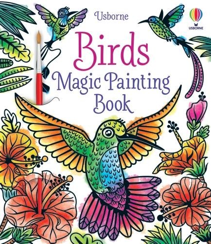 Birds Magic Painting Book - Magic Painting Books