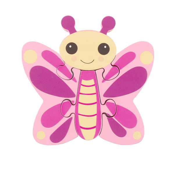 Orange Tree Toys Butterfly Wooden Puzzle