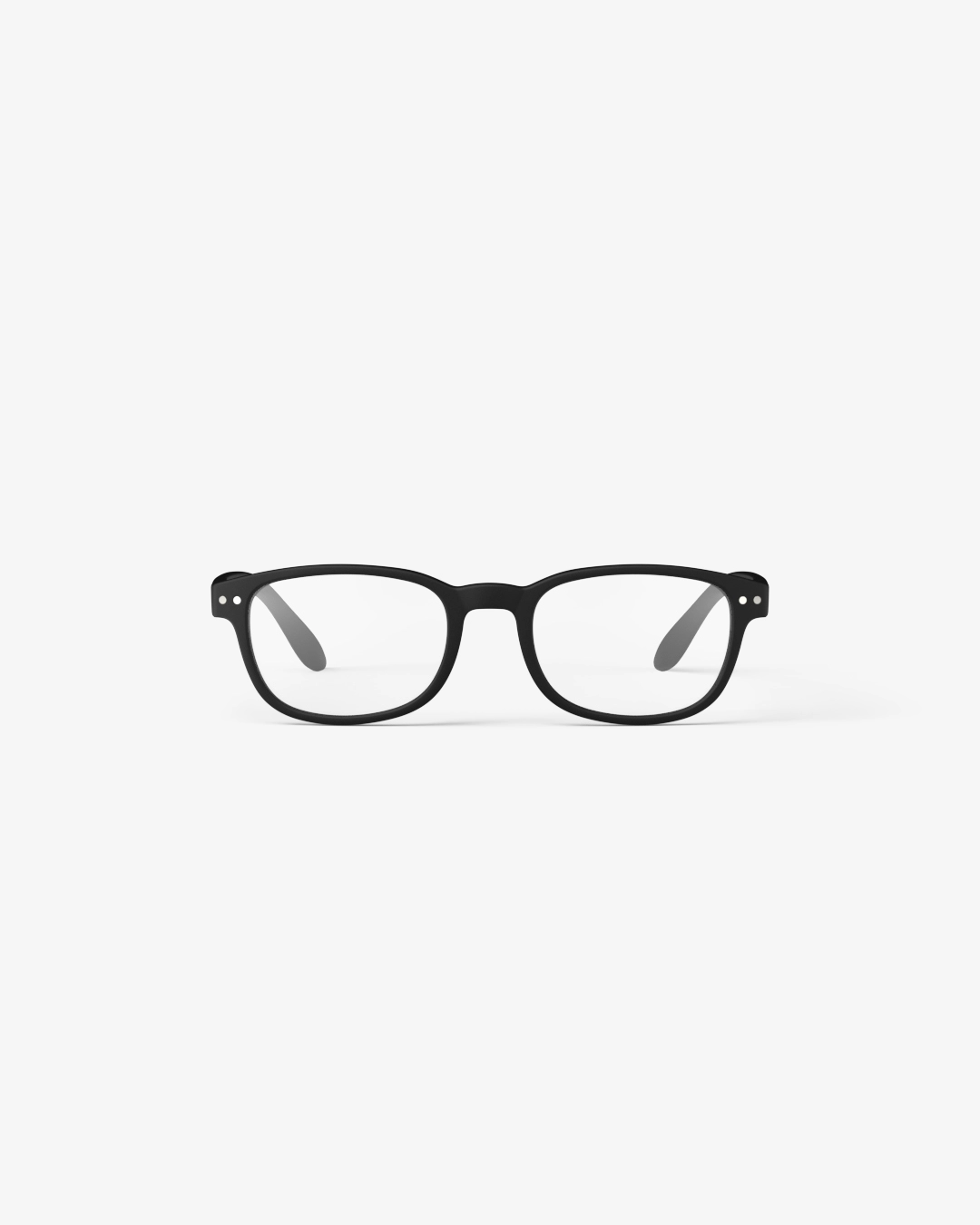 IZIPIZI #B Black Reading Glasses +1.0