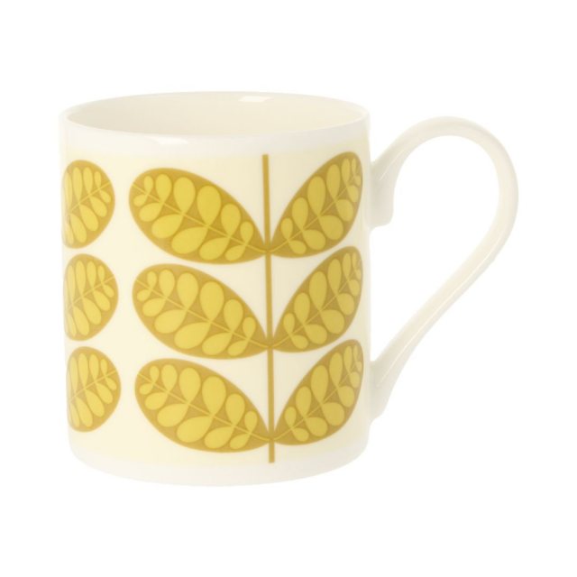 Orla Kiely Orla Kiely Botanica Stems Ochre Mug