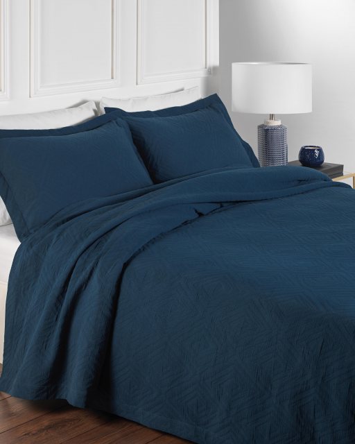 Design Port Padstow Denim Bedspread